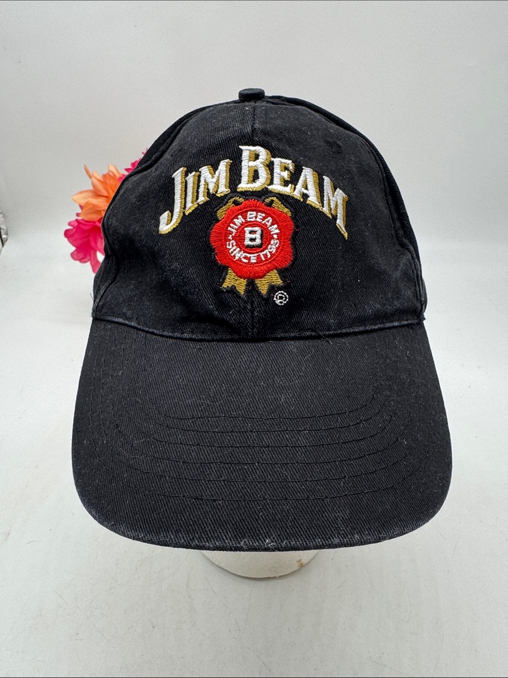Jim Beam Black Embroidered Baseball Cap HT10257G